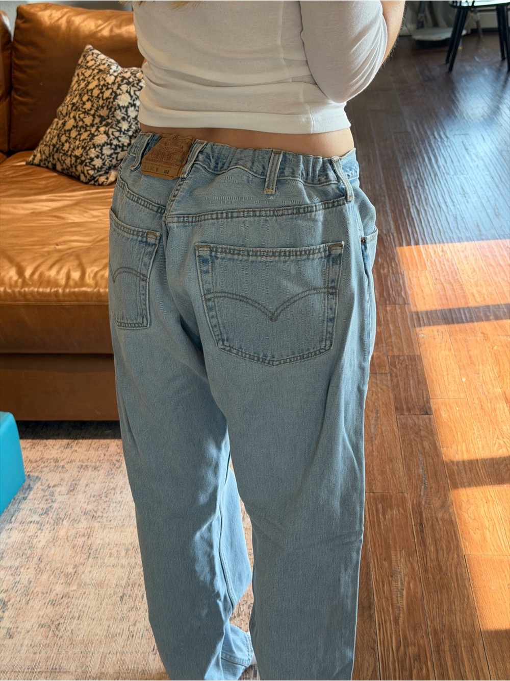 Maternity Vintage Levi 501s